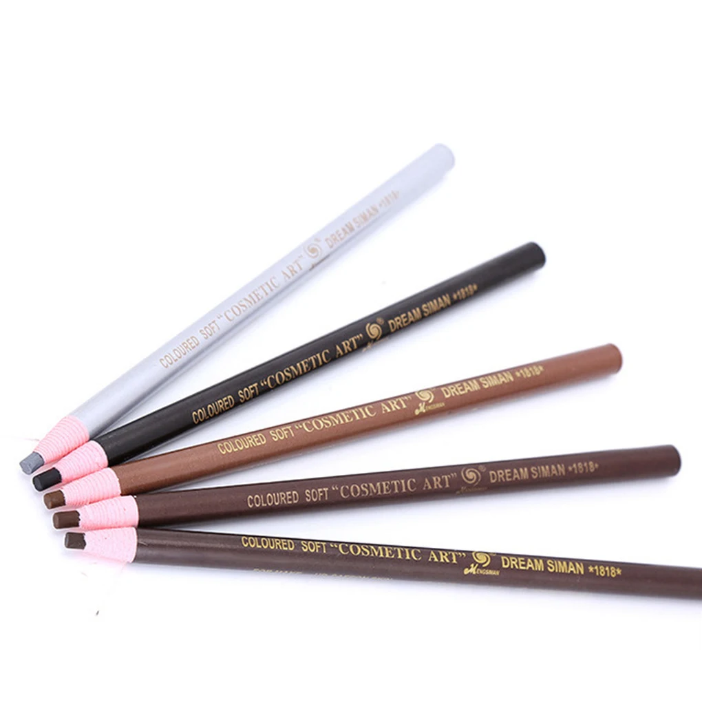 

BIG SALE Waterproof Makeup Eyebrow Pencil Long Lasting Durable Peel Off Pull Cord Brow Pen Cosmetic