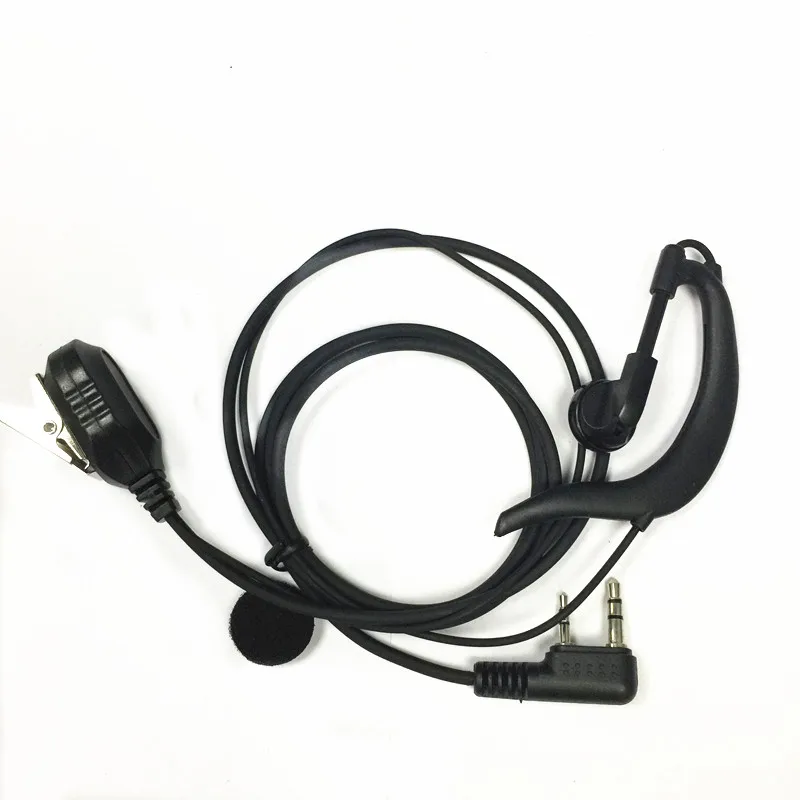 Новый Тип G PTT ушной интерфон для baofeng UV5R UV82 fphr BF888S UV6R para радио kenwood Puxing PX777