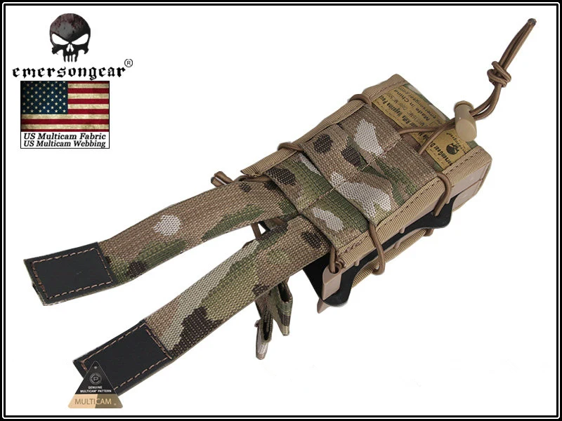 EMERSON Двухместный Модульная винтовка подсумок Airsoft Охота Утилита Молл м G EM6035