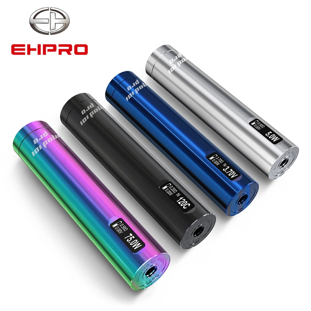 Ehpro Mod 101 Pro 75 Вт мод 510 нить 0 69 &quotЭкран электронная сигарета 20700 21700 18650