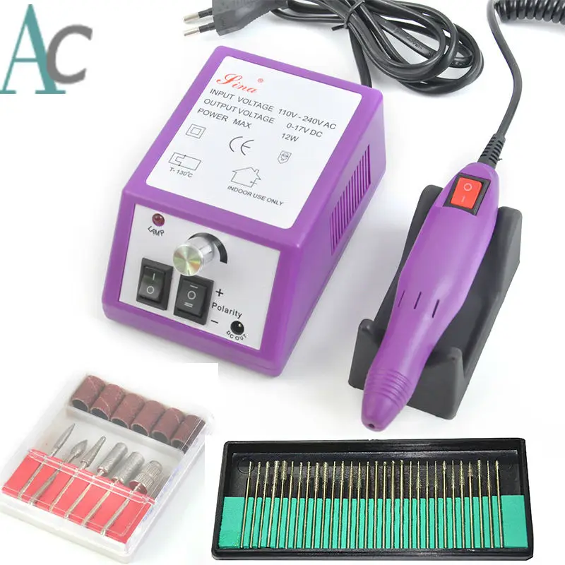 Portable Electric Nail Drill Machine Nail Art Equipment Manicure Nail
