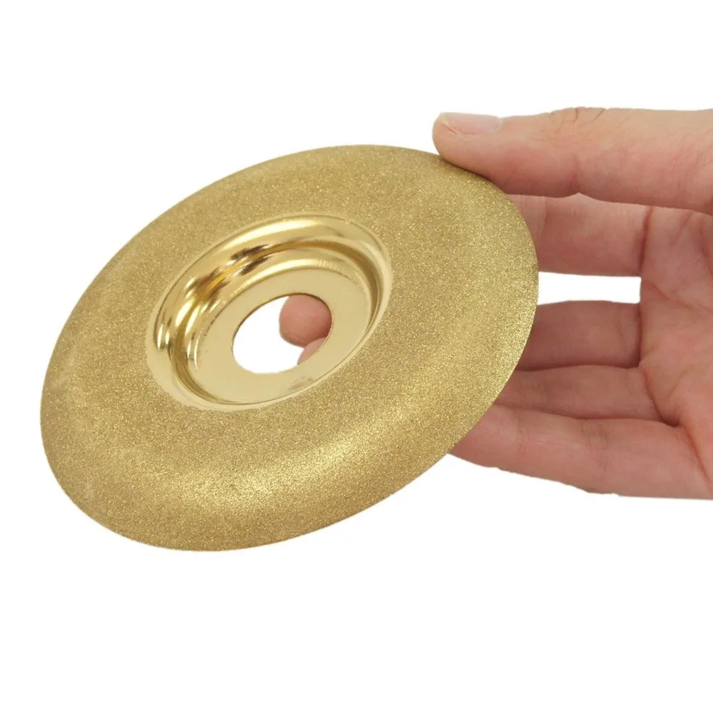 

Electroplated Diamond Glass Ceramic Marble Convex Sanding Disc 100mm