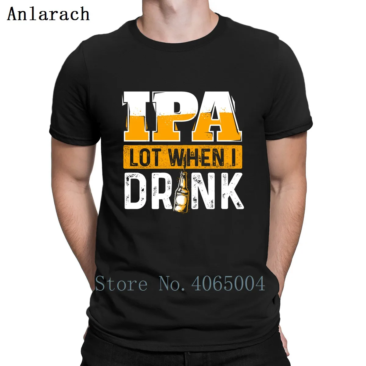 

Ipa Craft Beer Lover Drinking Pee Homebrew Brewery T Shirt Fitness Short Sleeve Print Letter Summer Basic Crew Neck Shirt