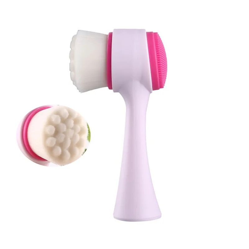 Face Cleaner 2 in 1 Unisex Non electric Message Facial Cleansing Brush