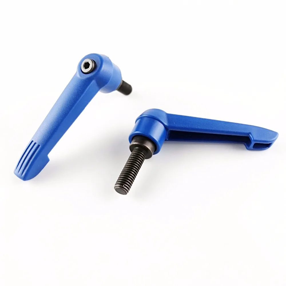 

4 pcs Free Shipping M8 Clamping lever Plastic Adustable handle