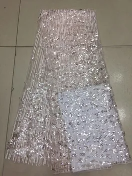 

good looks african SH-82232 embroidered tulle lace french net lace fabric with sequins