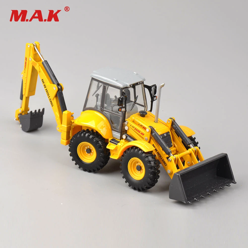 Литая машина New Holland 1/50 Terna LB115B бульдозер экскаватор инженерные модели машин