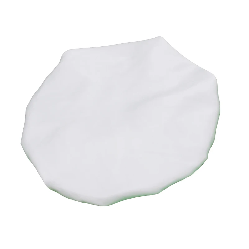 Атласная защиты волос набор два слоя атласные шелковые шляпки повязка на голову головной платок платки на голову атласная сумка из шелка - Цвет: white