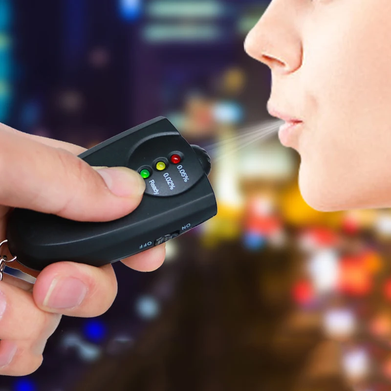 

Mini portable alcohol tester Blowing car with digital display Led tester Alcohol test tool Drunk tester Auto Accessories