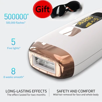 

Hair Removal Tools Laser Depilator IPL Epilator Permanent Hair Removal Touch Body Leg Bikini Trimmer Photoepilator With