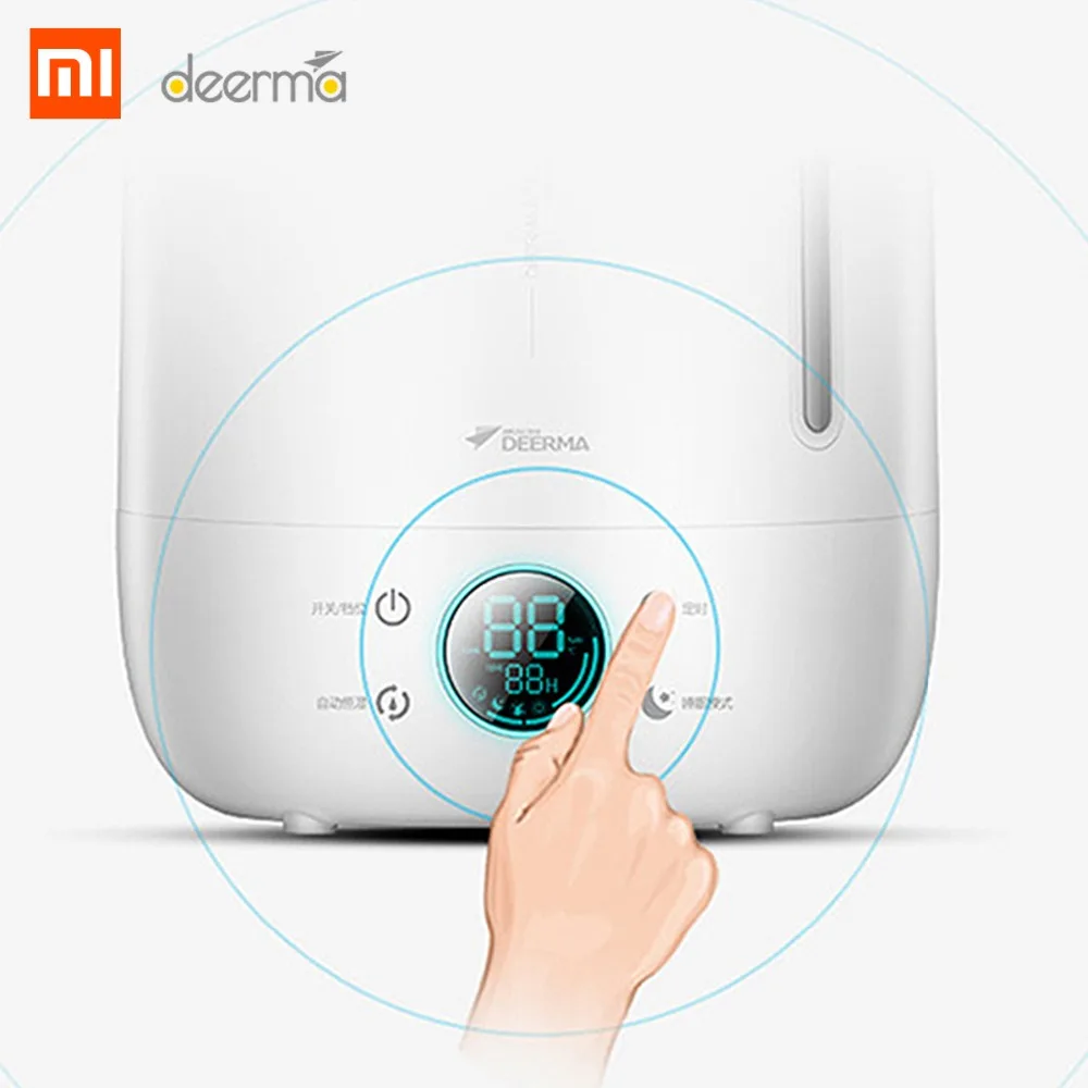 Xiaomi Deerma DEM F500 увлажнитель воздуха ультразвуковой тумана 5L тихий ароматический