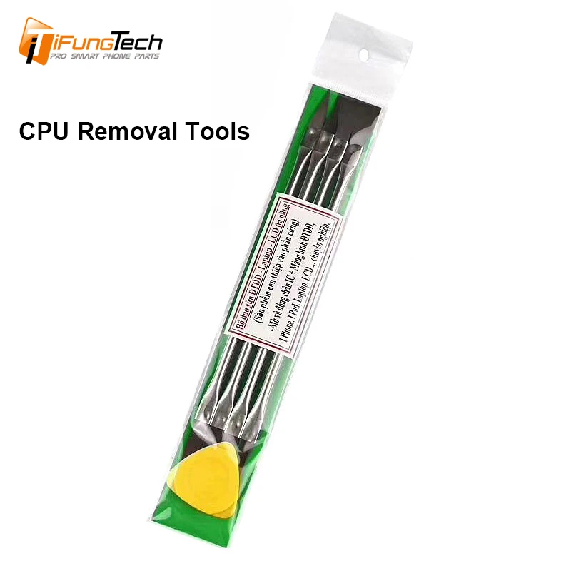

4pcs IC Chip Repair Thin Knife Blade Tool Stainless Steel CPU Remover Mainboard Repair Tool Set for Phone Computer