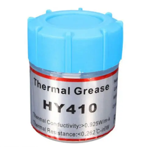 

HY410 10g White Thermal Grease Paste For CPU GPU VGA Chipset Cooling Heatsink