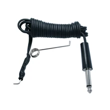 Черный зажим для татуировки шнур для тату машин источник питания хорошее качество