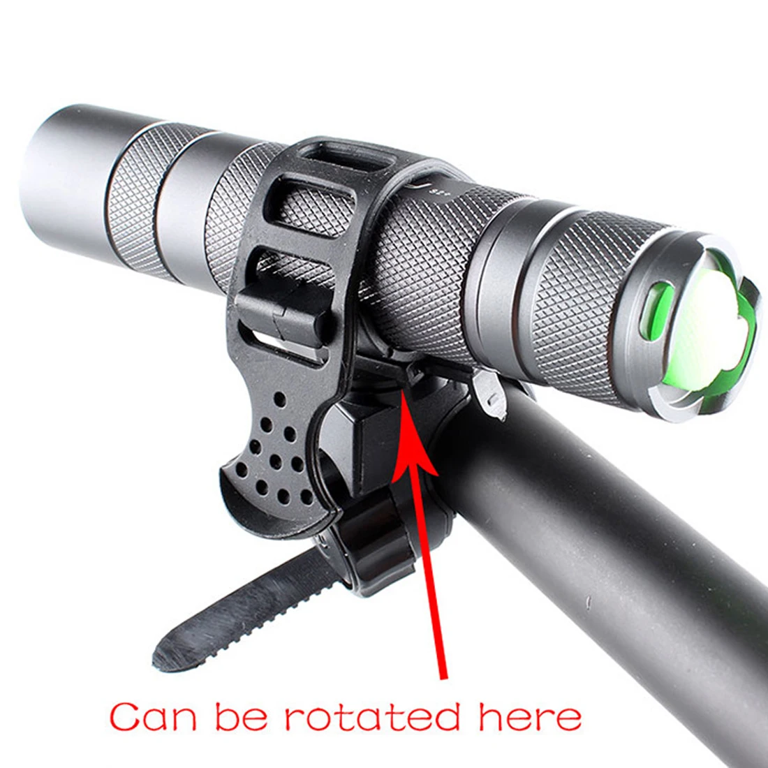

Cycling Portable Bike Bicycle Light Lamp Stand Holder Rotation Grip LED Flashlight Torch Clamp Clip Mount Bracket