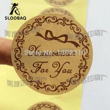 1000 шт укуран на заказ мураха Харга перекат крафт кантун бумажный стикер этикетка пенцетакан kuantitas pengiriman