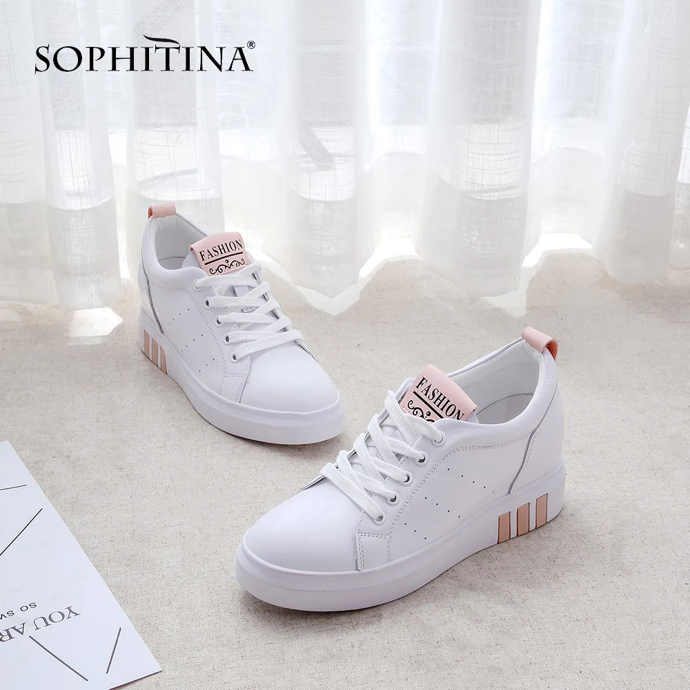 SOPHITINA/2019 г. Новое поступление высококачественная повседневная женская обувь из