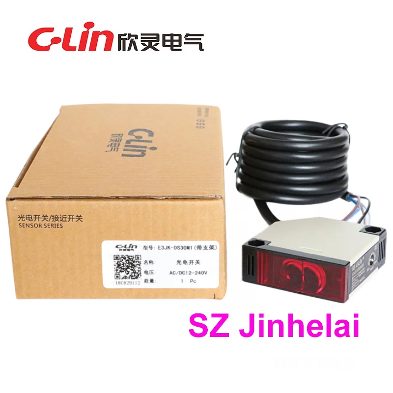 C-Lin E3JK-DS30M1 Authentic original Photoelectric switch AC/DC12-240V | Обустройство дома