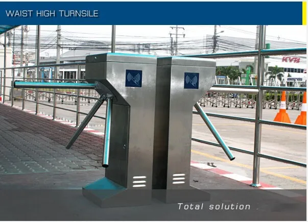 Автоматический турникет трипод метро безопасности вращаться пассажирских выхода с rfid-считыватель встроенный для контроля доступа