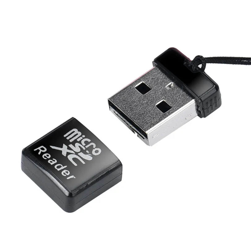 Small Memory Card Reader To USB2.0 Adapter for Micro SD SDHC SDXC TF Memory Card 