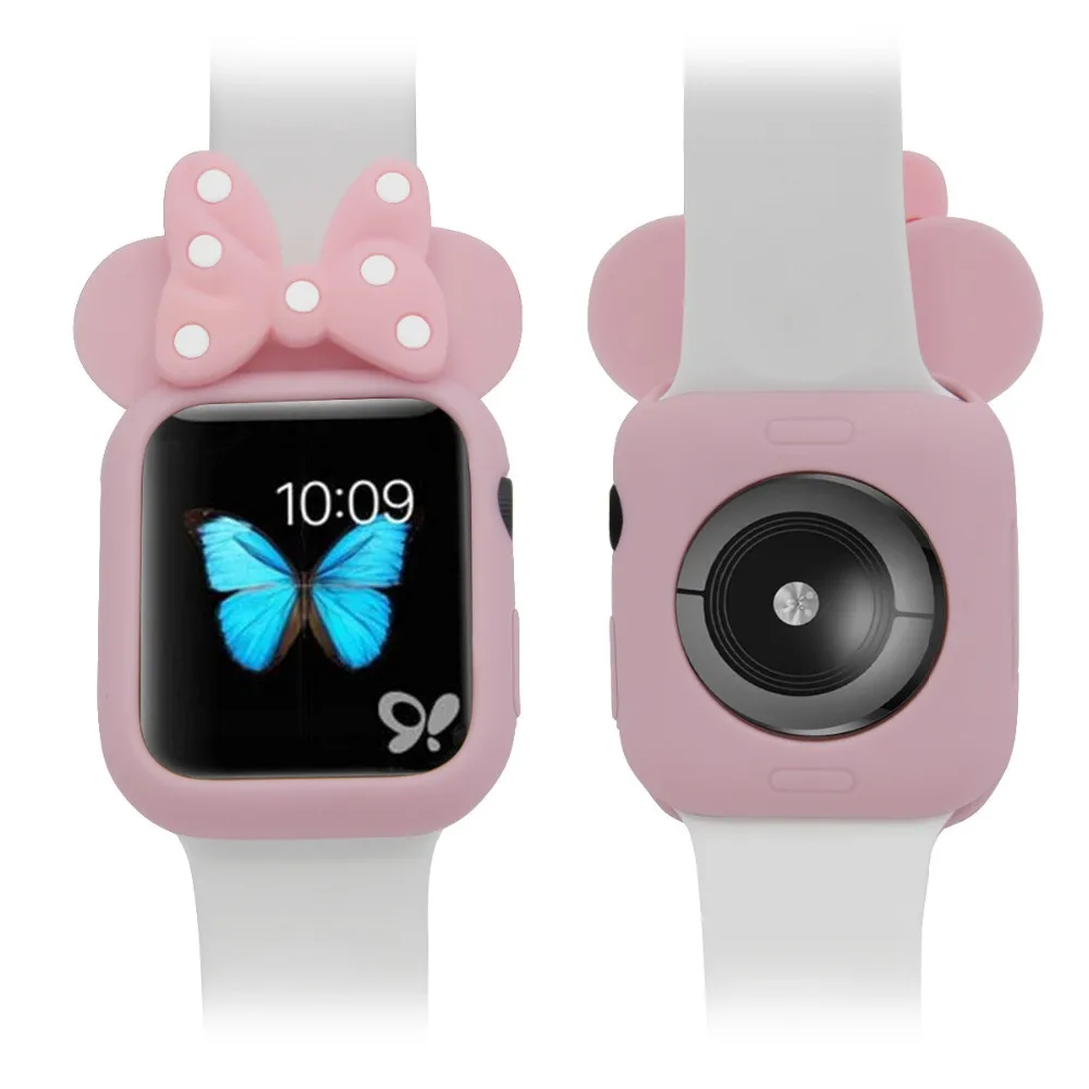 YUKIRIN Dot мягкий силиконовый защитный чехол для Apple Watch Series 5 4 3 2 1 Band iWatch 38 42 40 44 мм