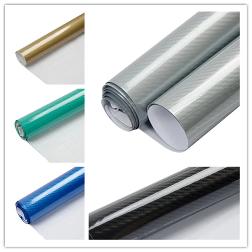 

Sunice 5D Carbon Fiber Glossy Car Wrap Roll Film Car stickers and Decals Motorcycle Car Styling Accessories Automobiles 1.52*10m
