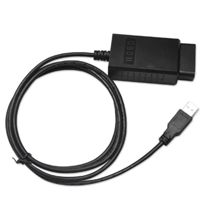 Новый ELM327 USB Пластик OBD2 инструмент диагностики авто сканер версия V1.5 ELM 327 USB Интерфейс OBDII CAN-сканер Шины Бесплатная доставка