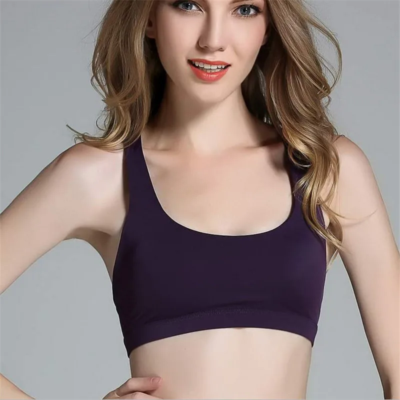 Sports Yoga Bra Top Woman Gym Clothes Fitness Underwear Athletic Brassiere Womens Running Activewear