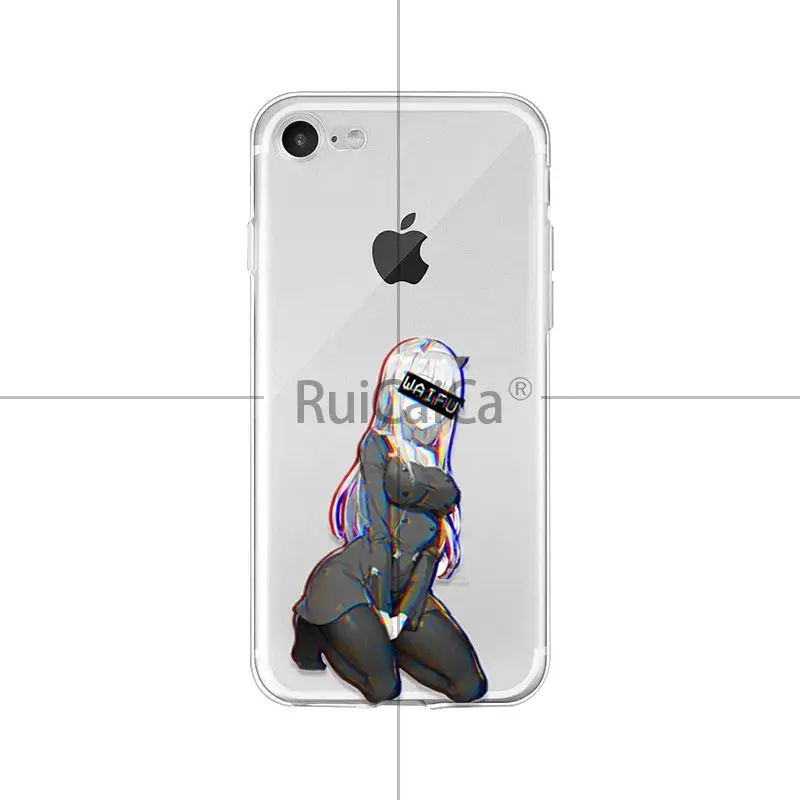 Ruicaica Senpai аниме Waifu красочные милые распродажа крутой чехол для телефона для iPhone 8 7 6 6S Plus X XS max 10 5 5S SE XR Coque Shell