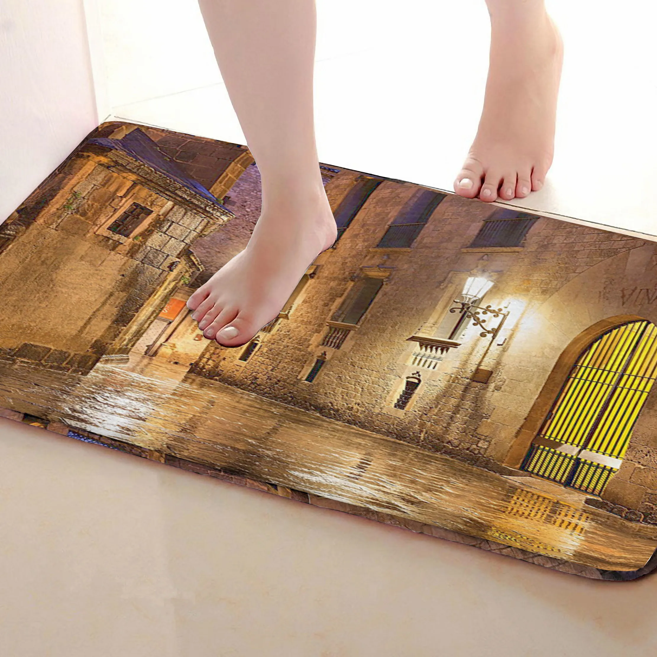 Дом Стиль Ванная комната Коврики, забавные Нескользящие Для ванной Коврики, Занавески для душа Интимные аксессуары, Коврики Чинг вашей душе Шторы