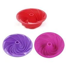 Вихревые круглые силиконовые формы для помадки на торт, форма для выпечки, кастрюля, кухонная печь, принадлежности, кондитерские инструменты, формы, кастрюли для тортов, кухонные принадлежности