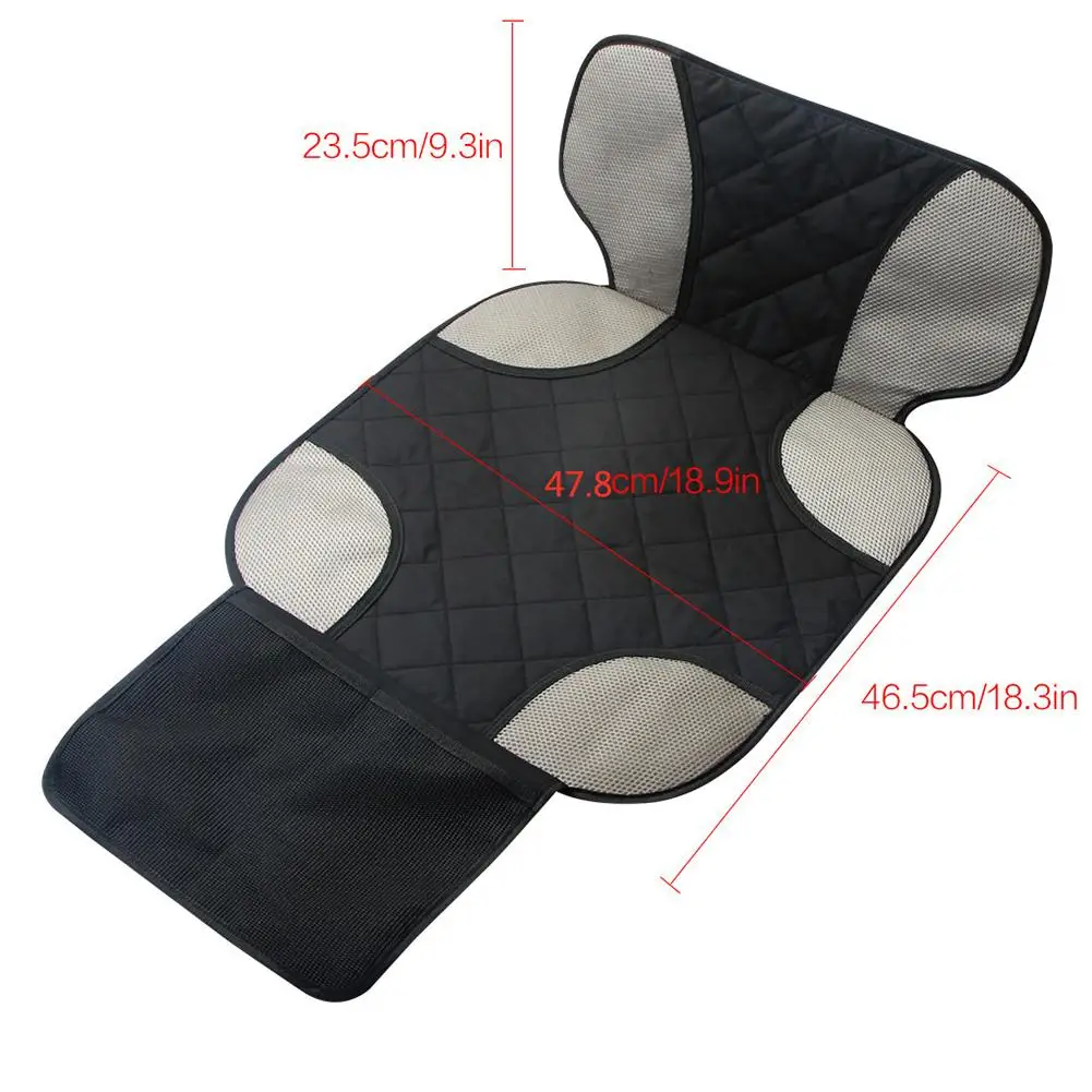 1 шт. детская подушка для сиденья автомобиля Нескользящая износостойкая Подушка кожаное сиденье протектор для детей