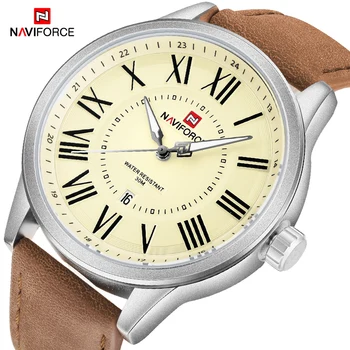 

NAVIFORCE Men's Sport Shock Resistant Waterproof Watch Men Luxurious Army Wristwatch Male Quartz Clock Watches Relogio Masculino