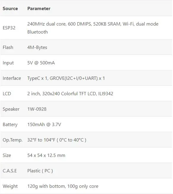 M5Stack расширяемый микро управления модуль Wi-Fi, Bluetooth ESP32 development kit построен в 2 дюймов ЖК-дисплей ESP-32 ЖК-дисплей ESP8266 для arduino