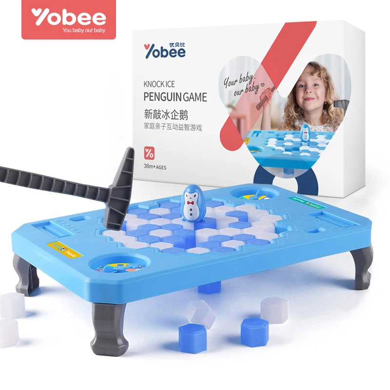 

Penguin on ice Trap Puzzle Table Games Balance Funny Toy Magic Cubes Knock Cube Interactive Family Party Board Game Kids Gift