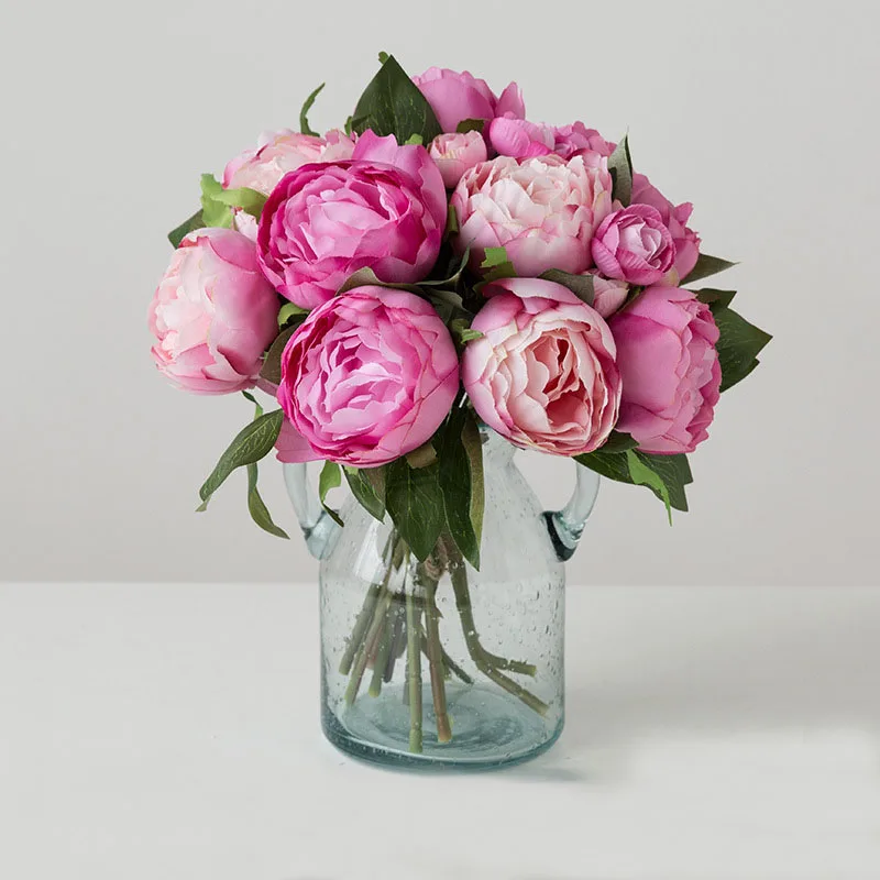 artificial flowers peony bouquet  (20)