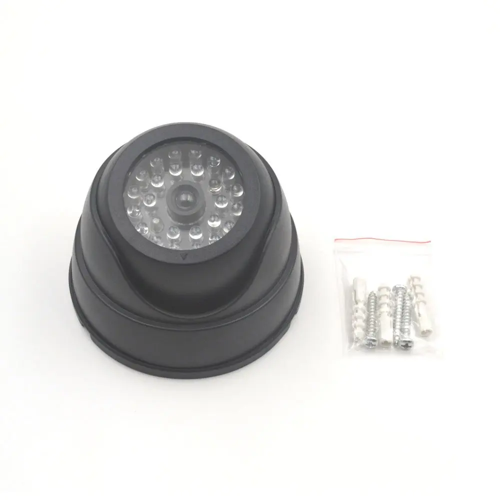  Outdoor CCTV Fake Simulation Dummy Camera Home Surveillance Security Dome Mini Camera Flashing LED  - 32950972499