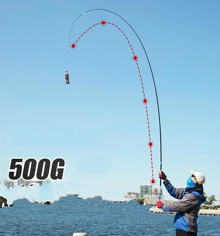 Pesca da Carpa de Carbono Vara de Pesca Ultra-rígido de Pesca Canne a Peche Equipamento de Pesca Olta Córrego Ultra-luz Pólo Seção Curta Pesca 2 High Quality Esporte e Lazer