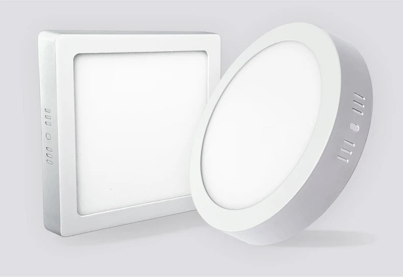 Светодиодный потолочный светильник s для гостиной, спальни, современный потолочный светильник, акриловый круглый квадратный плафон, светодиодный светильник 6 12 Вт 18 Вт 24 Вт