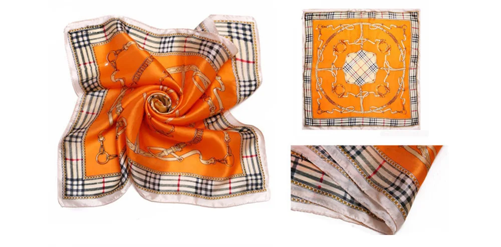 Silk Print Scarf (14)
