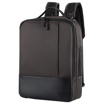 

Men Women Waterproof Zipper Daily Work Accessories Travel Laptop Backpack Soft With USB Port Tote Student Anti-theft Nylon