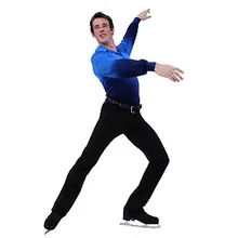 Nasinaya Мальчики человек фигура выступление в катании на коньках одежда Индивидуальные соревнования катание на льду трико дети черный синий градиент