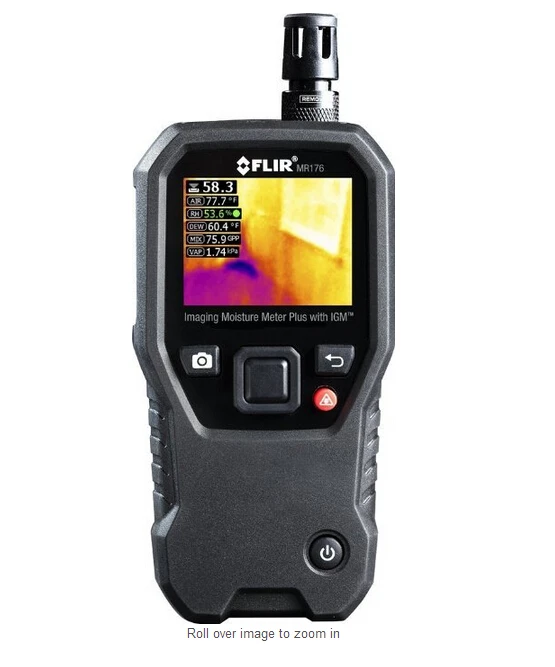 

FLIR MR176 Imaging Moisture Meter with Temperature and Relative Humidity Measurements