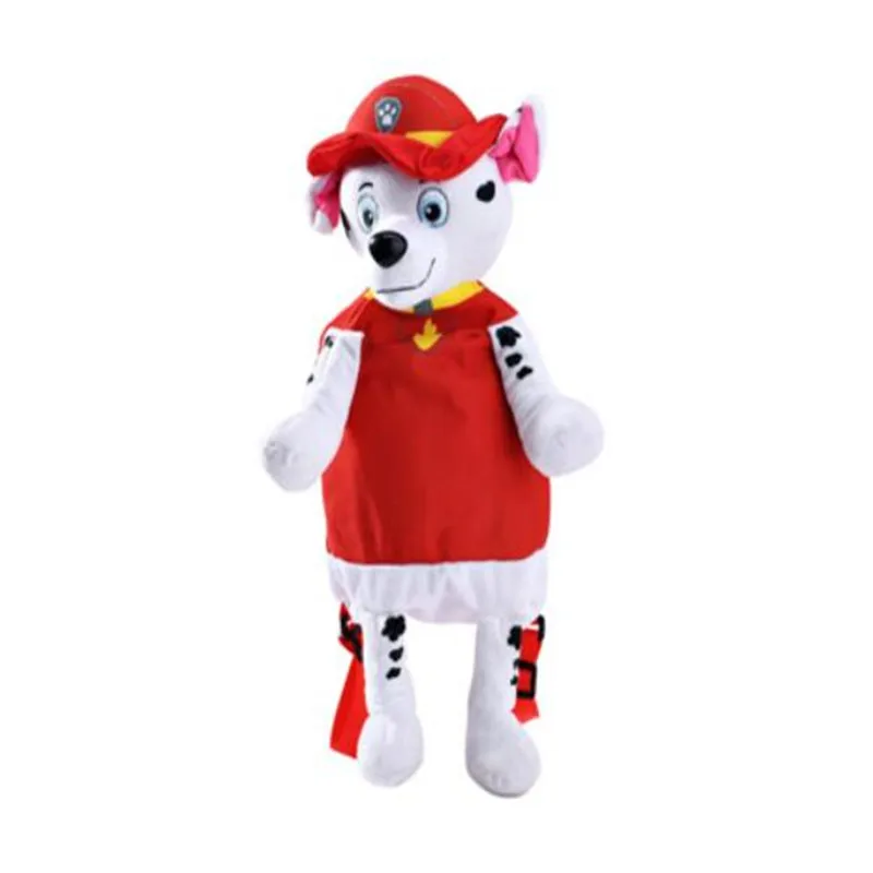 

6 Styles New Paw Patrol Dog Cartoon Backpack Doll Plush Toys For Children Gifts