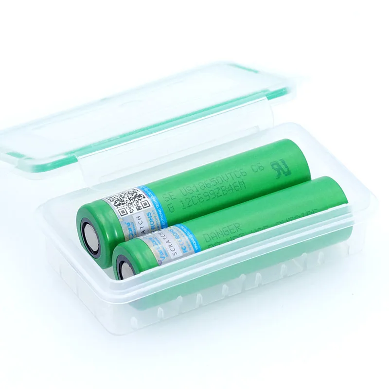 

1PCS VariCore VTC6 3.7V 3000mAh 18650 Li-ion Battery 30A Discharge for US18650VTC6 E-cigarette batteries+Storage Box