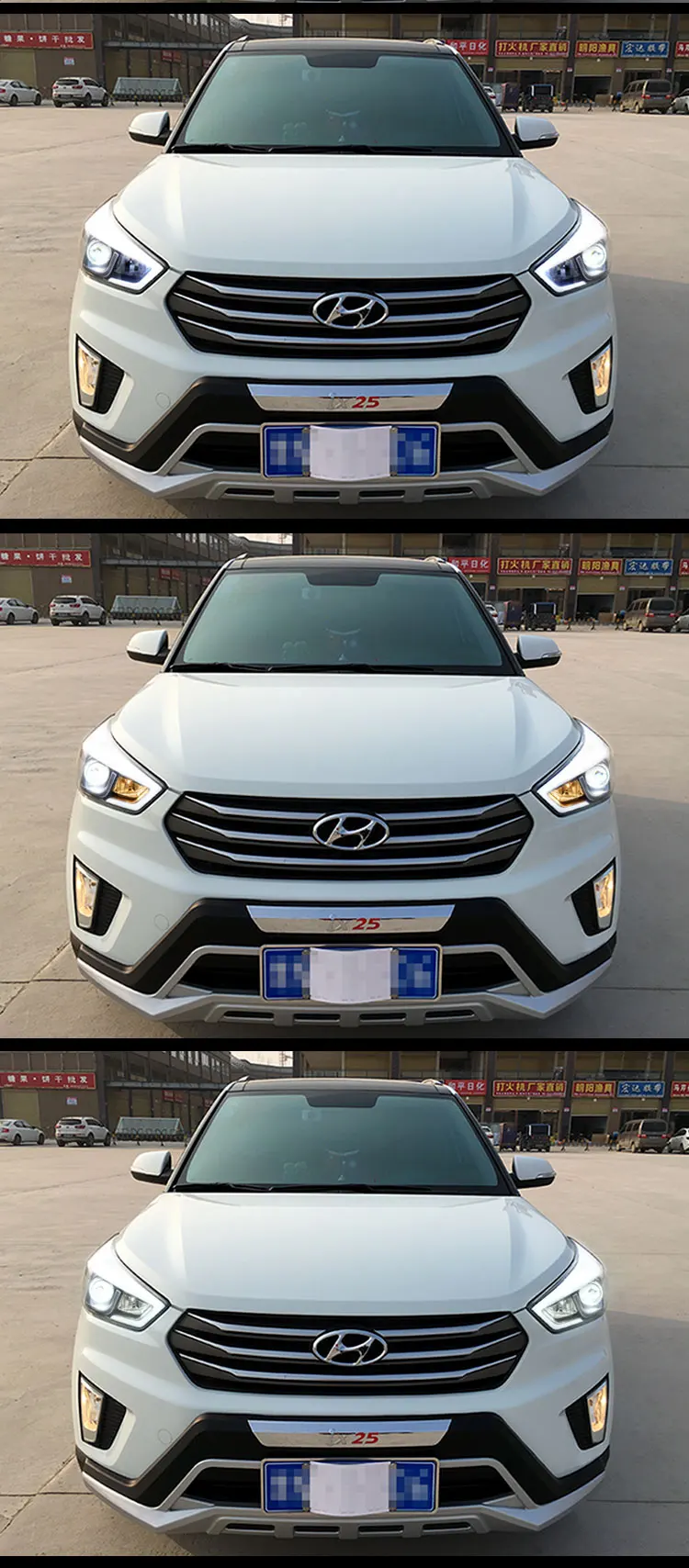 Автомобильный Стайлинг для hyundai IX25 головной светильник s- Creta светодиодный головной светильник DRL Динамический указатель поворота, светильник Биксеноновые HID аксессуары