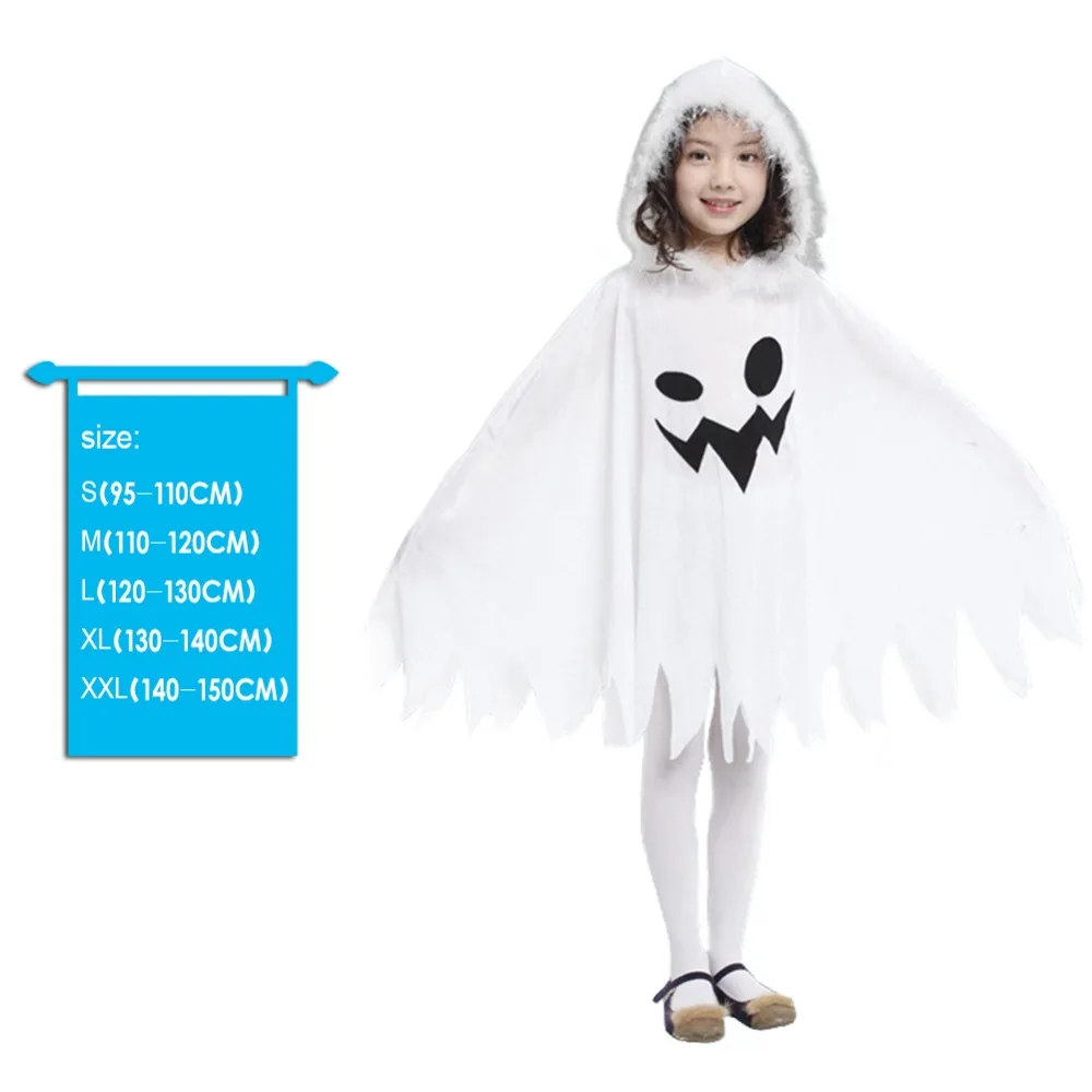 Novelty Unisex Children Ghost Halloween Costume Girls Scary Cosplay