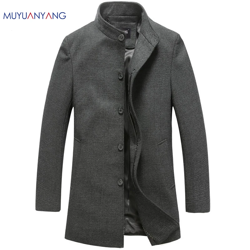 Buy Men's Wool Jackets Spring Autumn Brand Men Woolen