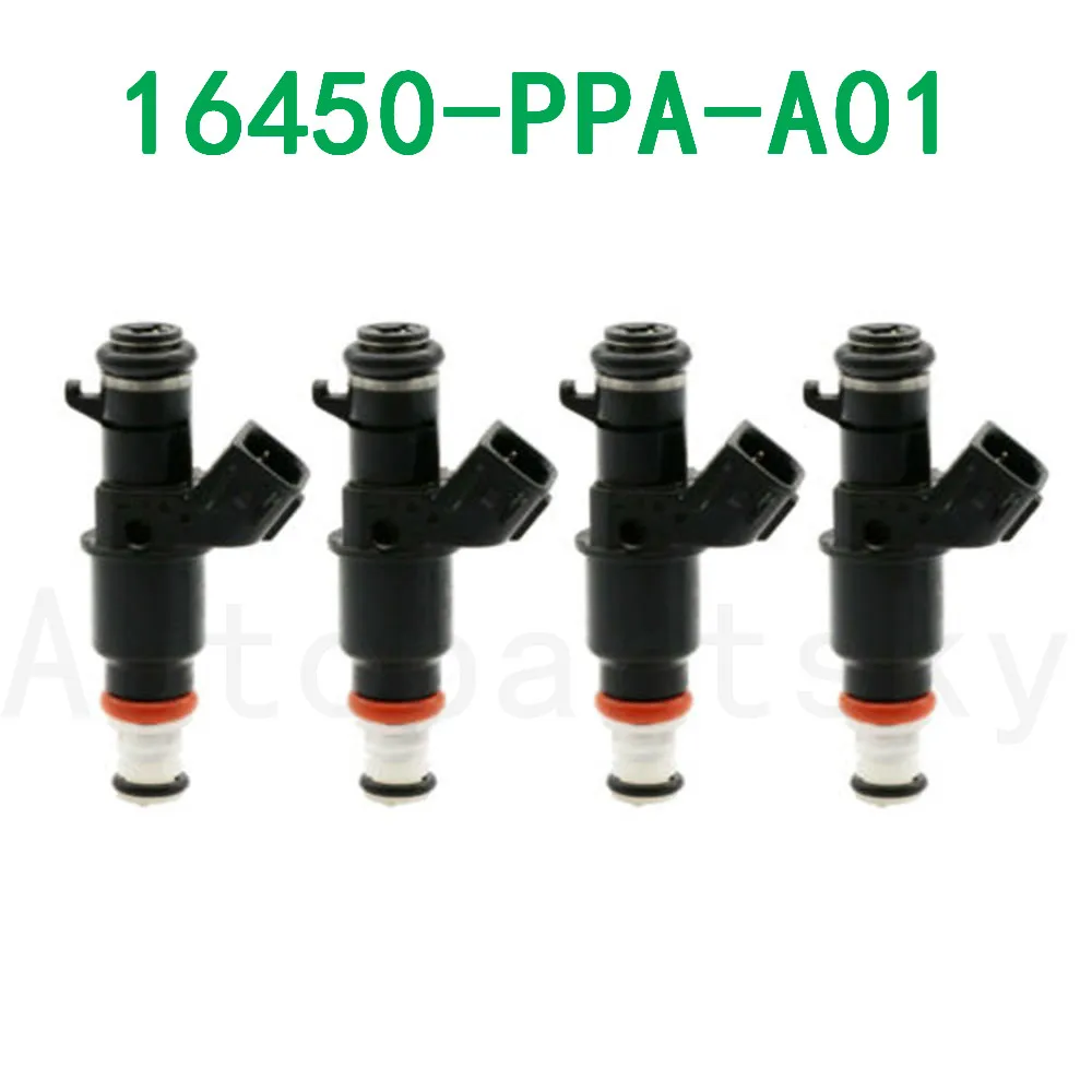 

4PCS 16450-PPA-A01 ,16450PPAA01 Injection Fuel Injector for Honda Civic Si Hatchback 2.0L 2002-2005 CR-V EX Sport Utility 4-Door
