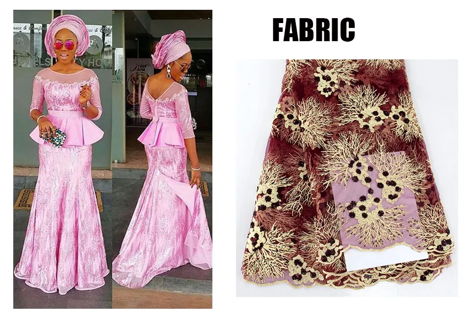Кружевное на заказ топы+ юбки, комплект, женские костюмы, Африканский Женский комплект из двух предметов, африканская кружевная одежда, плюс размер, костюм для вечеринки WY1149